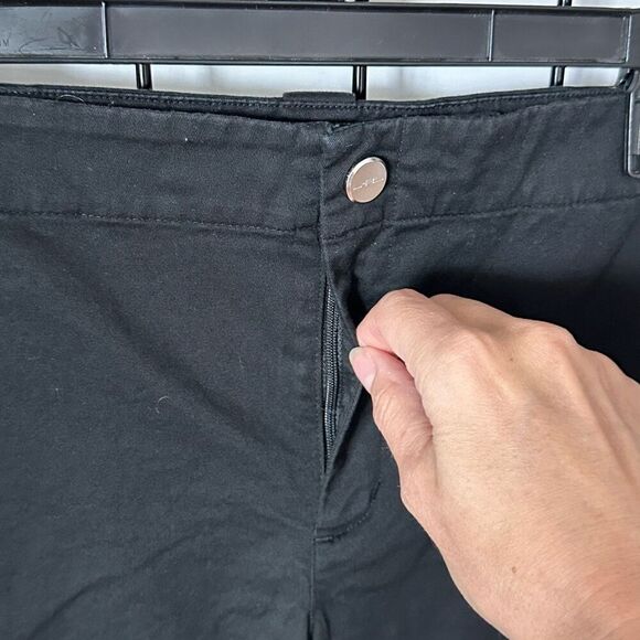 Lauren Active Ralph Lauren Pants Women 12 Black Crop Straight‎ Stretch - Picture 3 of 11